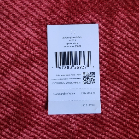 Kate Spade Shimmy Glitter Fabric Zip Long Card Case - Good Used Condition - Picture 15 of 15